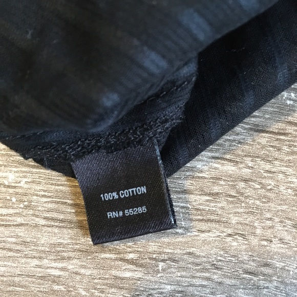 Black Sheer Express Button Down- Size XS, EUC - Picture 8 of 8